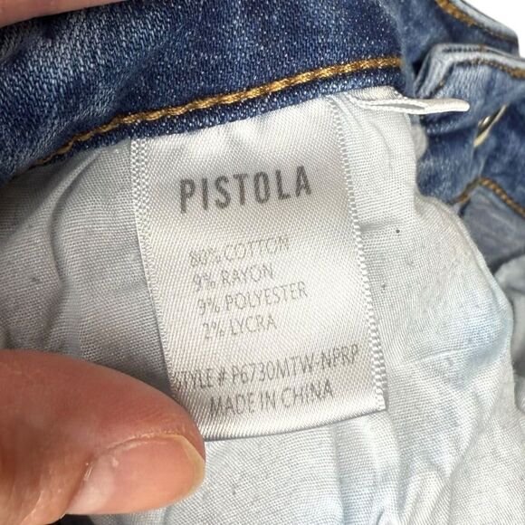 |EUC| PISTOLA Arielle Skinny Scissor Cut Hem Jeans - Picture 6 of 6